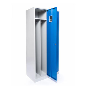 Dormitory Steel Furniture 2 Doors Storage <b>Wardrobe</b> Cabinet Bedroom with <b>Mirror</b> for Worker Changing Room - Product Image 6
