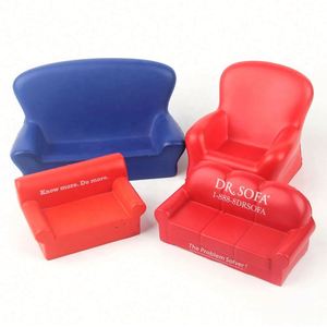 Offre Spéciale – Boule Anti-Stress Promotionnelle en Mousse PU Personnalisée avec Logo, en Forme de Canapé ou de Banquette, pour la Promotion - Product Image 1