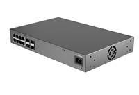 Commutateur PoE Gigabit Ethernet géré L3 AV 8 ports 10/100/1000Base-TX 4 ports 10G SFP+ PoE FCC CE pour Dante JEGP2000