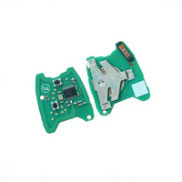 Llave Remota de Alta Calidad con 2 Botones y PCB para Peugeot 206 433mhz / Chip PCF7946-46 al por Mayor