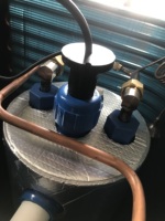 Refroidisseur d'eau industriel refroidi par air avec pompe et moteur, haute capacité 18KW-4000KW, système de refroidissement à compresseur hérmétique à spirale