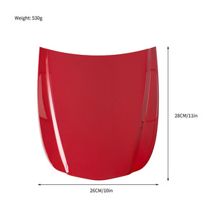 Autocollants décoratifs en vinyle métallique pour <span class=keywords><strong>voiture</strong></span> 26*28CM, autocollant de <span class=keywords><strong>capot</strong></span>, logo, tampon décoratif, pour affichage et nettoyage des capots - Product Image 4