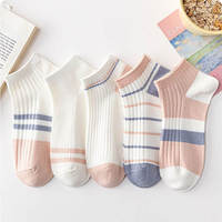 Chaussettes courtes en maille de coton doux avec logo personnalisé, décor ours 3D, mignonnes, tricotées, pour femmes, usage quotidien, coupe basse, OEM ODM