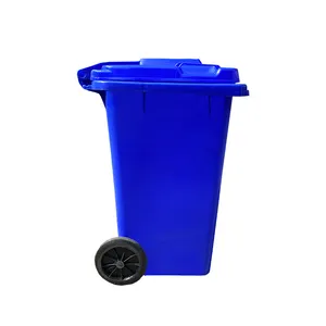 Cheap Rubbish Cart Outdoor Garbage Bin Plastic Wheels Trash Can 100l 120l 240l