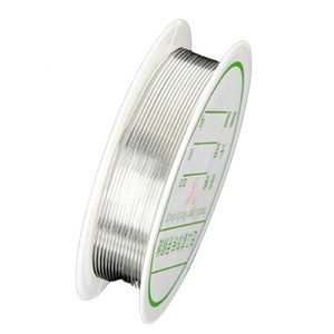 ตัวอย่างลวดโลหะเงิน รุ่น D ขนาด 0.5 มม. ความบริสุทธิ์ 99.99% <span class=keywords><strong>ธาตุ</strong></span>ใน<span class=keywords><strong>ตาราง</strong></span><span class=keywords><strong>ธาตุ</strong></span> ยี่ห้อ Yeemeda รุ่น <span class=keywords><strong>Ag</strong></span>-5 สำหรับนักสะสมธาตุ - Product Image 1