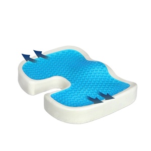 Anjuny-Gel ortopédico para el asiento, cojín de espuma viscoelástica mejorada para el coxis - Product Image 1