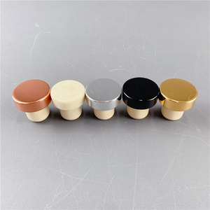MUESTRA GRATUITA Tapón de Botella de Vidrio en Forma de T de 16 mm-27 mm para Alcohol, Tequila, Vodka, Ginebra, Tapón para Botella de Licor - Product Image 1