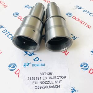 Tuerca de Inyector EUI 8DT1261, tamaño 39x90.8xM34, para Inyector 2159191 E3, Plana, 2 Ranuras - Product Image 2