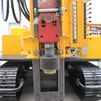 Hengxing HXR5 Perforadora de Cimentaciones Hidráulica de Orugas para Paneles Solares con Enderezamiento Automático, Control Remoto GPS y Motor Cummins