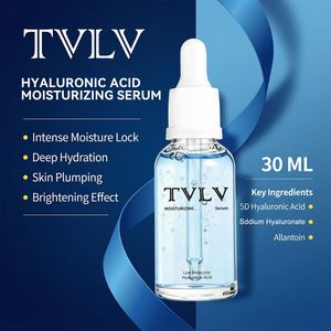 Suero Hidratante con Ácido Hialurónico, Rico en Esencia de Ácido Hialurónico 5D, Esencia Líquida con Gotero, Mejora la Piel Seca - Product Image 1