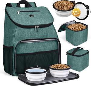 Échantillon gratuit sac à dos de voyage pour chien, sacs pour chien approuvés par la compagnie aérienne pour voyager, fournitures de sac à couches pour chiot, camping pour animaux de compagnie - Product Image 1