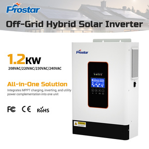 Inversor Solar Híbrido Monofásico de Onda Sinusoidal Pura PIE1.2K-12L de 1.2KW con MPPT, Compatible con Batería de Respaldo para Casa, RV y Áreas Remotas - Product Image 5
