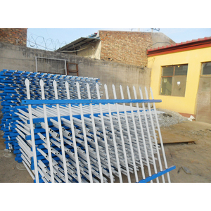 Panneaux français de clôture en fer forgé 8x8 clôture de site en fer forgé usine directe - Product Image 4
