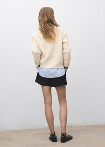 2026 femmes mince laine mérinos col en v Tennis <span class=keywords><strong>pull</strong></span> décontracté été <span class=keywords><strong>Cricket</strong></span> <span class=keywords><strong>pull</strong></span> avec Logo avant Style décontracté - Product Image 3