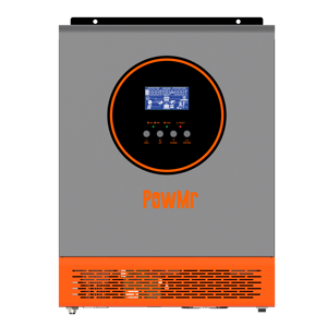 <span class=keywords><strong>PowMr</strong></span> nouveau produit 2.4KW 24V 110/120Vac onde sinusoïdale pure hors réseau onduleur solaire intégré dans le contrôleur de Charge - Product Image 2