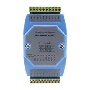 โมดูลไฮบริดอนาล็อกและดิจิตอล 4 ช่อง TD-4075 RS485 MODBUS RTU แบบติดตั้งบนราง DIN 0-10V 4-20mA สำหรับระบบอัตโนมัติทางอุตสาหกรรม - Product Image 1