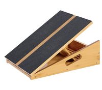 Planche inclinée pliable en bois pour usage quotidien, design moderne, réglable, pour étirements des mollets à domicile et yoga