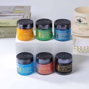 Fragancia para Interiores de Auto en Botella de Vidrio, Aroma Fresco y Ligero de Larga Duración, Bálsamo Sólido con Aroma de Arena Fluida, Desodorante, Aromaterapia - Product Image 1