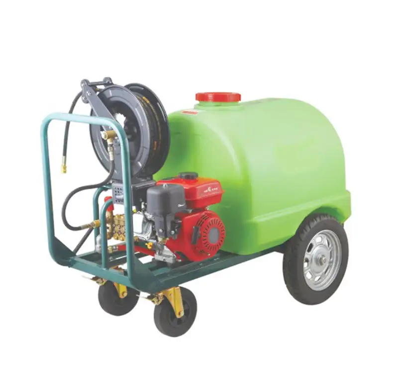 4000 Psi With Water Tank Gasoline Engine Truck Pressure Washer Pump Car Washer Mobile Self Service Vehicle