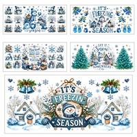 Autocollant de Noël pour tasses et gobelets – Collection de transferts décoratifs pour fêtes