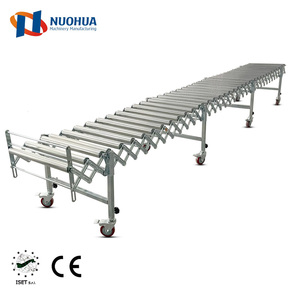 Sıcak satış genişletilebilir manuel konveyör esnek yerçekimiyle taşımalı makaralı konveyör tasarım - Product Image 4