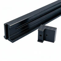 Pièces de polissage pour rail de glissière de machine automatique en acier AISI 4140 usinées par tournage et fraisage CNC sur mesure