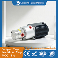 Pompe à engrenages magnétique en PEEK, pompe de micro-dosage en PTFE avec moteur BLDC pour instrument d'échantillonnage, pompe de transfert de liquide