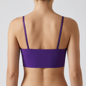Soutien-gorge sans fil respirant et sans coutures en soie glacée, effet seconde peau, avec coussinets amovibles, pour <span class=keywords><strong>femme</strong></span> - Vente en gros - Product Image 5