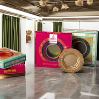 Mini boîte alimentaire vide en fer blanc de qualité alimentaire pour thé, safran, sucre et farine, avec impression offset