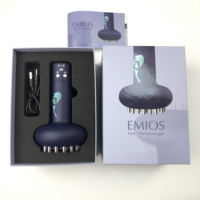 Brosse de massage micro-courant à 3 niveaux de réglage de température, compresse chaude, outil de modelage corporel et de raclage pour le visage, prises AU/US/CN