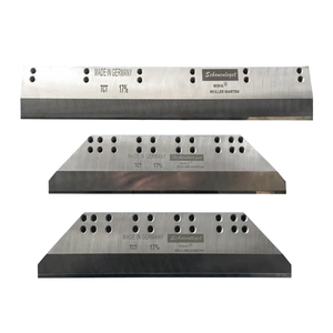 HXCP Precio bajo Post Press Repuestos Tres cuchillos de acero de tungsteno para Muller Martini Three Knife Trimmer - Product Image 1