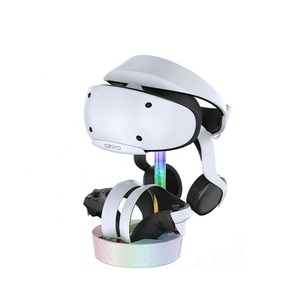 แท่นชาร์จอเนกประสงค์ RGB สีสันสดใสสำหรับ PS <span class=keywords><strong>VR2</strong></span> แท่นชาร์จแม่เหล็กพร้อมชั้นวางเก็บแว่นตา VR รุ่น IV-P5272 - Product Image 2