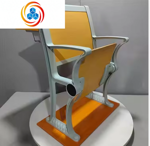 Meubles multifonctionnels modernes pour lycée, bureau et chaise pliables pour étudiants, chaise d'auditorium en bois avec accoudoirs, chambre à coucher - Product Image 4