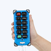 Elevador magnético de grúa para elevación de chatarra de acero, control de radio, polipasto eléctrico, control remoto inalámbrico de grúa, en el momento de la entrega