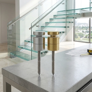 Soporte Ajustable para Vidrio de Acero Inoxidable de 1 1/<span class=keywords><strong>2</strong></span>\" * 1 1/<span class=keywords><strong>2</strong></span>\", Gran Venta en el Mercado Canadiense - Product Image 1