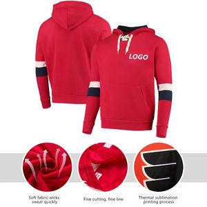 Free Design Blank Embroidery Hockey <b>Hoodie</b> Custom Sublimation Printing Ice Hockey Jerseys - Product Image 5