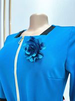Jupe Plissée de Bureau pour Femme Russe, Jupe Plissée Grande Taille pour Femme Africaine avec Corsage, Robe Imprimée Turquie