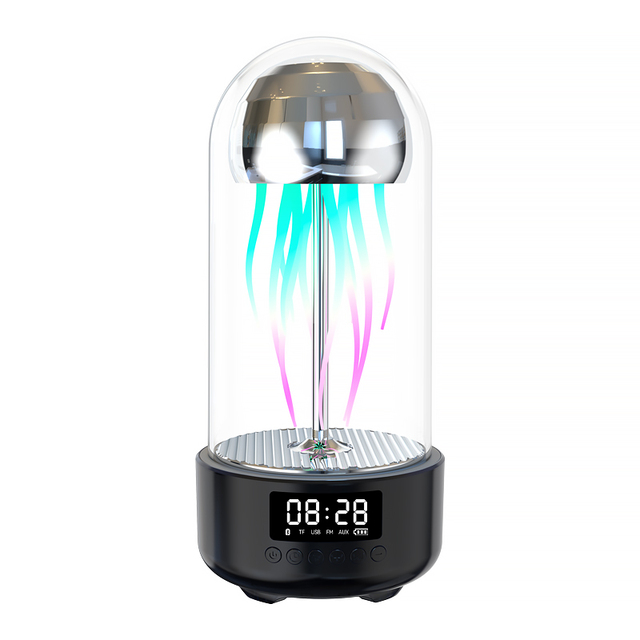 New Vibrant Dancing Jellyfish Portable Wireless Speaker Lamp 1500mAh Rechargeable Colorful Jelly Ambient Lamp Smart Speakers