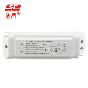 Controlador <span class=keywords><strong>LED</strong></span> SC <span class=keywords><strong>10W</strong></span> 700mA 0-10V 1-10V 10V PWM Controlador de corriente constante regulable 3 en 1 - Product Image 2