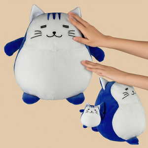 Materiali da <span class=keywords><strong>malva</strong></span> morbidi graziosi cuscini di peluche per gatti in tessuto Spandex giocattolo morbido - Product Image 2