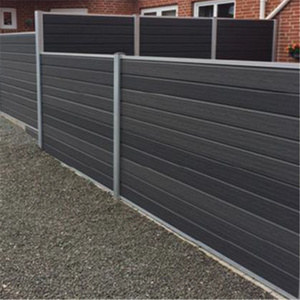 Clôture Wpc carrée, à prix incroyable, pour les <span class=keywords><strong>jardins</strong></span> et les parcs de parcs en extérieur, clôture Wpc - Product Image 6