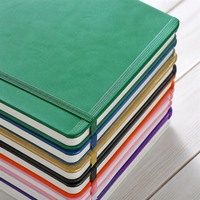 Offre Spéciale Nouveau Style Carnet A5 Couverture PVC Thème Nature Ruban Bicolore Fourniture de Bureau Personnalisable Reliure Thermique