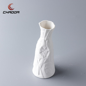 CHAODA Virous di design In <span class=keywords><strong>Ceramica</strong></span> Vaso di Fiore Piccolo Moderna Porcellana Bianca Vaso di <span class=keywords><strong>Ceramica</strong></span> per Hotel e ristorante - Product Image 2