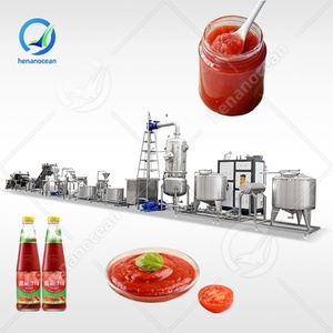 Usine de fabrication de ketchup aux tomates OCEAN Chine Machine de fabrication de sauce tomate Prix de la <span class=keywords><strong>ligne</strong></span> de production de pâte de tomate - Product Image 1