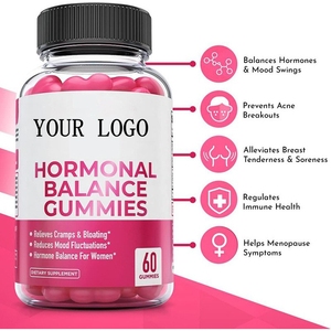 Gummie femminili con equilibrio ormonale per le donne con <span class=keywords><strong>Dong</strong></span> <span class=keywords><strong>Quai</strong></span> e vitamina B6 integratore per la salute senza zucchero pacchetto privato OEM vegano - Product Image 4