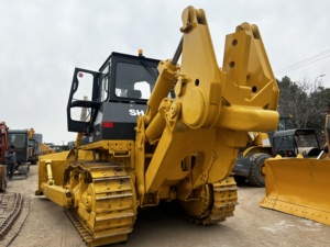 Machines de construction d'occasion fabriquées en Chine Shantui SD22 SD16 SD32 Bulldozer sur chenilles Machine de terrassement SD22 Bulldozer d'occasion - Product Image 2