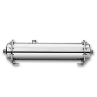 Purificateur d'eau manuel en acier inoxydable Ur-health pour l'extérieur et la maison avec ultrafiltration, capacité de 1000 L/H