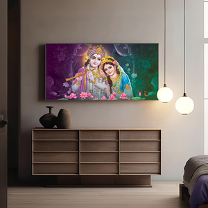 Vente en gros directe d'usine, peinture décorative traditionnelle indienne, figure du dieu <span class=keywords><strong>singe</strong></span> Hanuman, impression HD sur papier, art mural <span class=keywords><strong>suspendu</strong></span> - Product Image 3