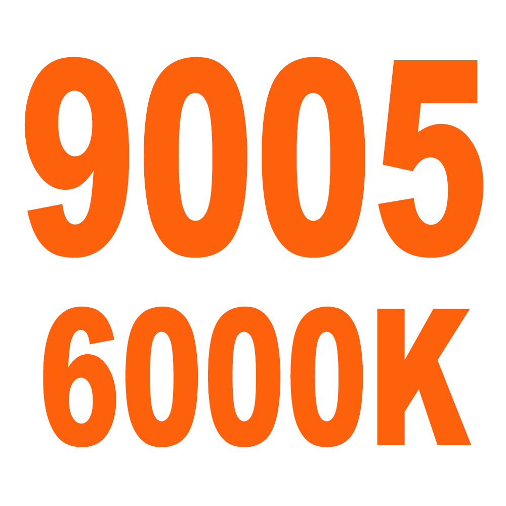 9005 6000K