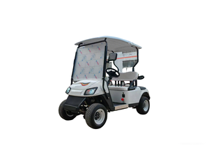 Voiturette de golf électrique semi-automatique commerciale 2 places, économique, véhicule utilitaire (UEV), batterie au lithium 72V en option, accessoires de golf - Product Image 4